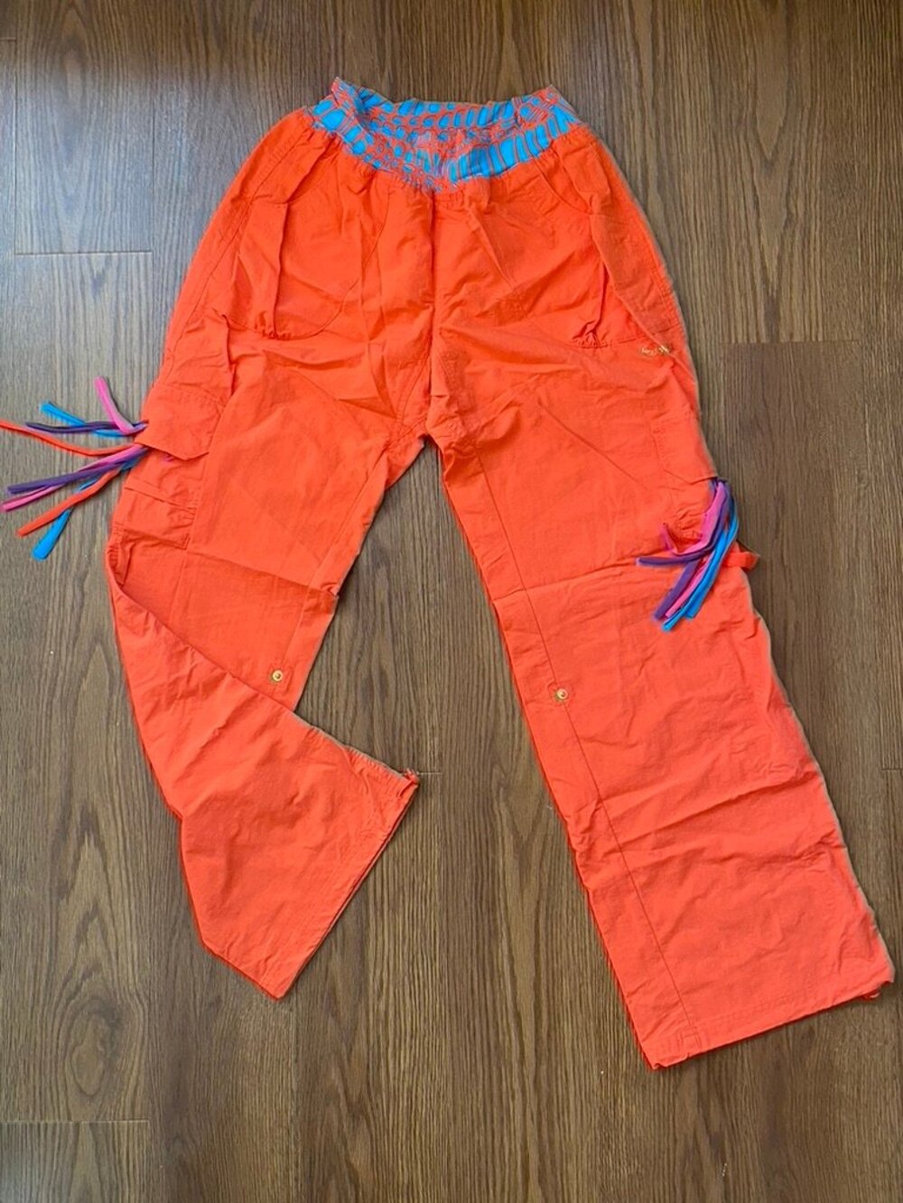 Zumba Stellar Samba Cargo Pants Surf Orange Medium